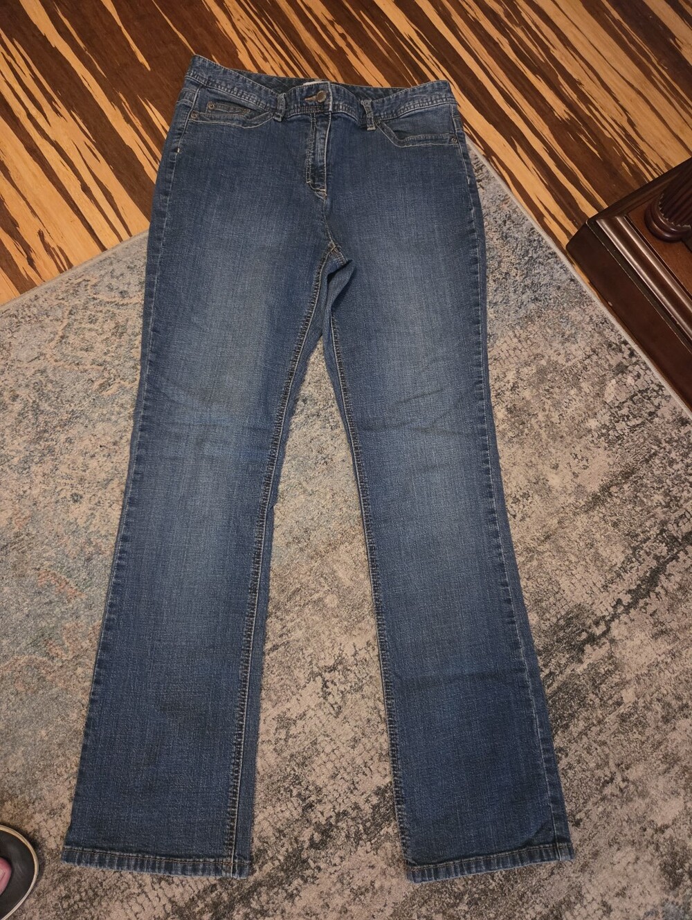 Vintage 90s Villager Liz Claiborne Stretch Blue Jeans Size 10